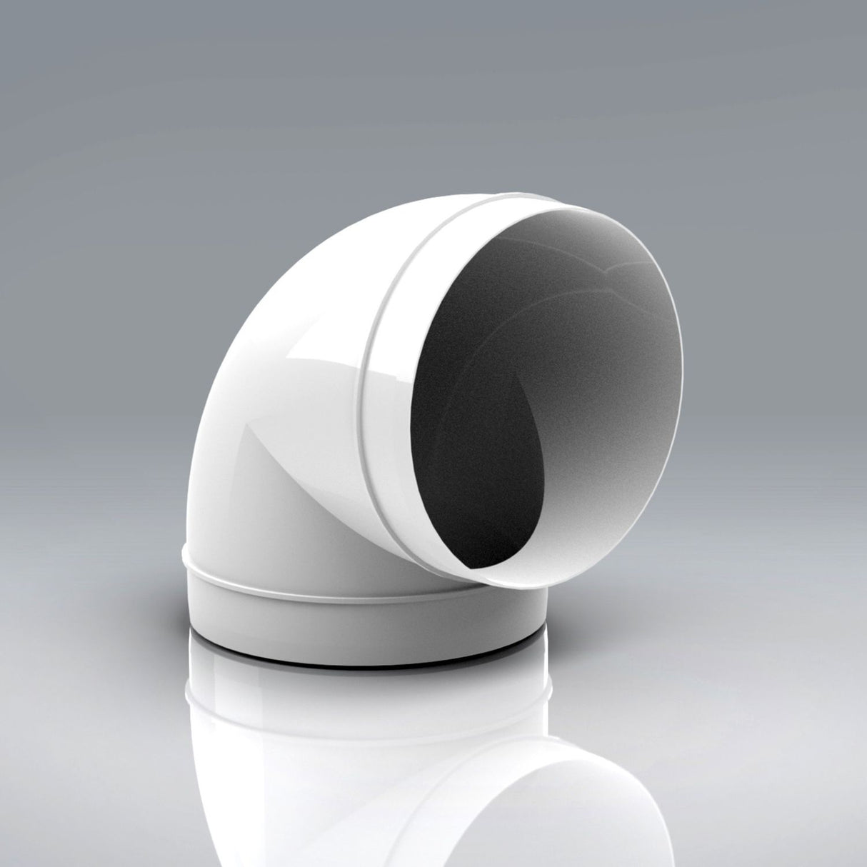 150mm Round 90° Bend