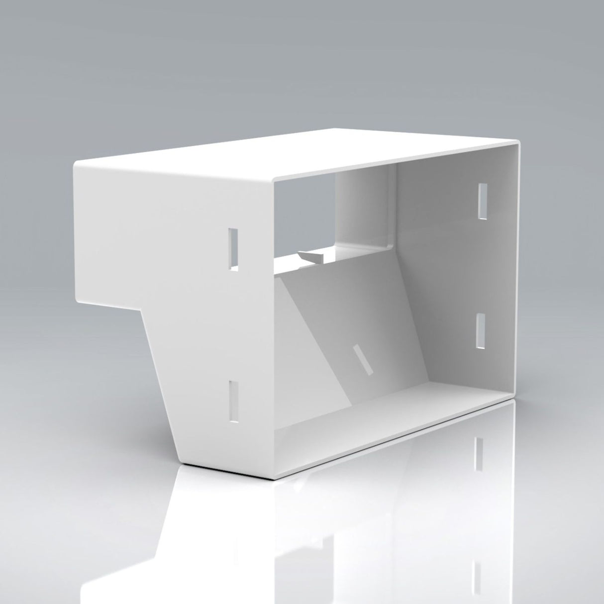 204x60mm Double Airbrick Adaptor Rectangular Ducting