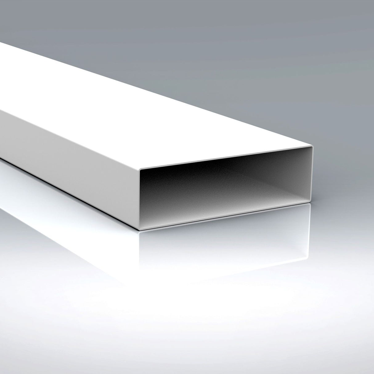 204x60mm x 2m Flat Channel Rectangular Ducting