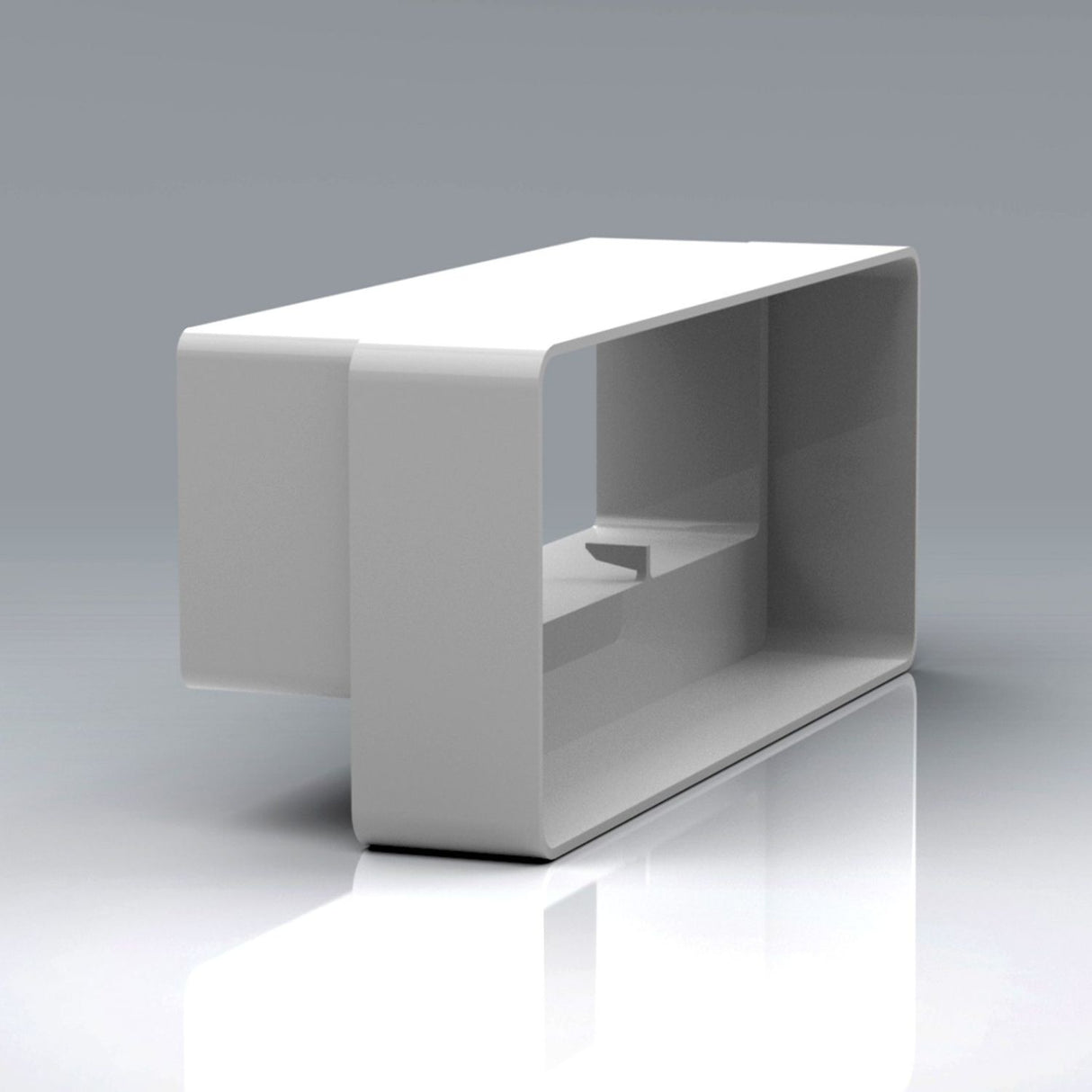 220x90mm Airbrick Reducer Rectangular Ducting