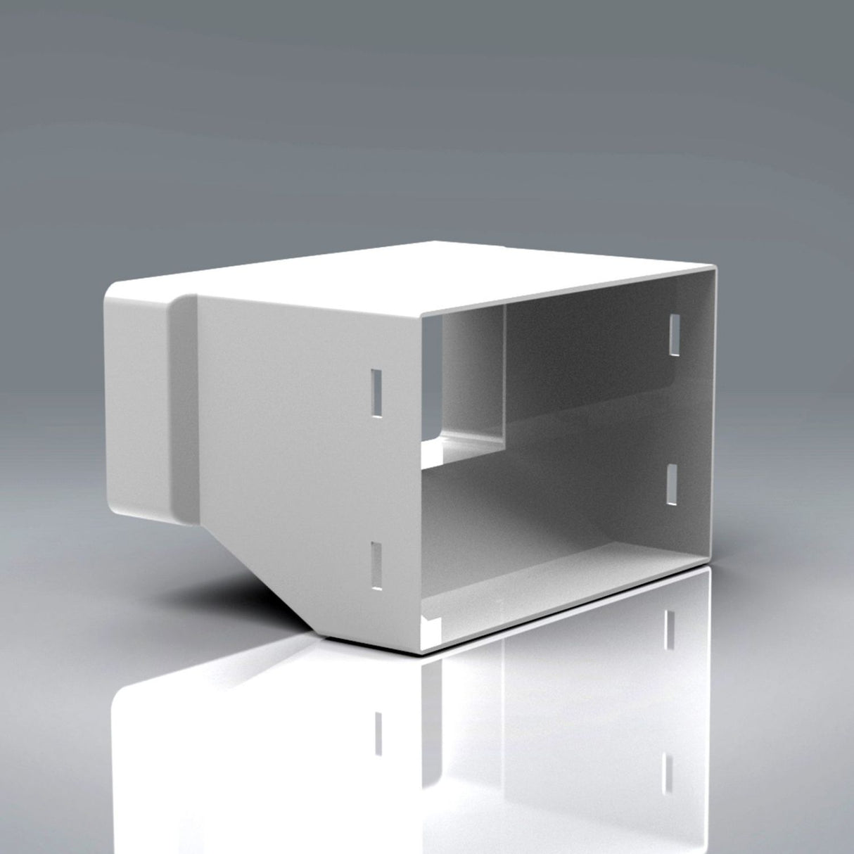 220x90mm Double Airbrick Adaptor Rectangular Ducting