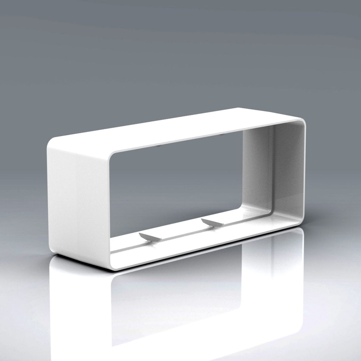 204x60mm Flat Channel Connector Rectangular Ducting