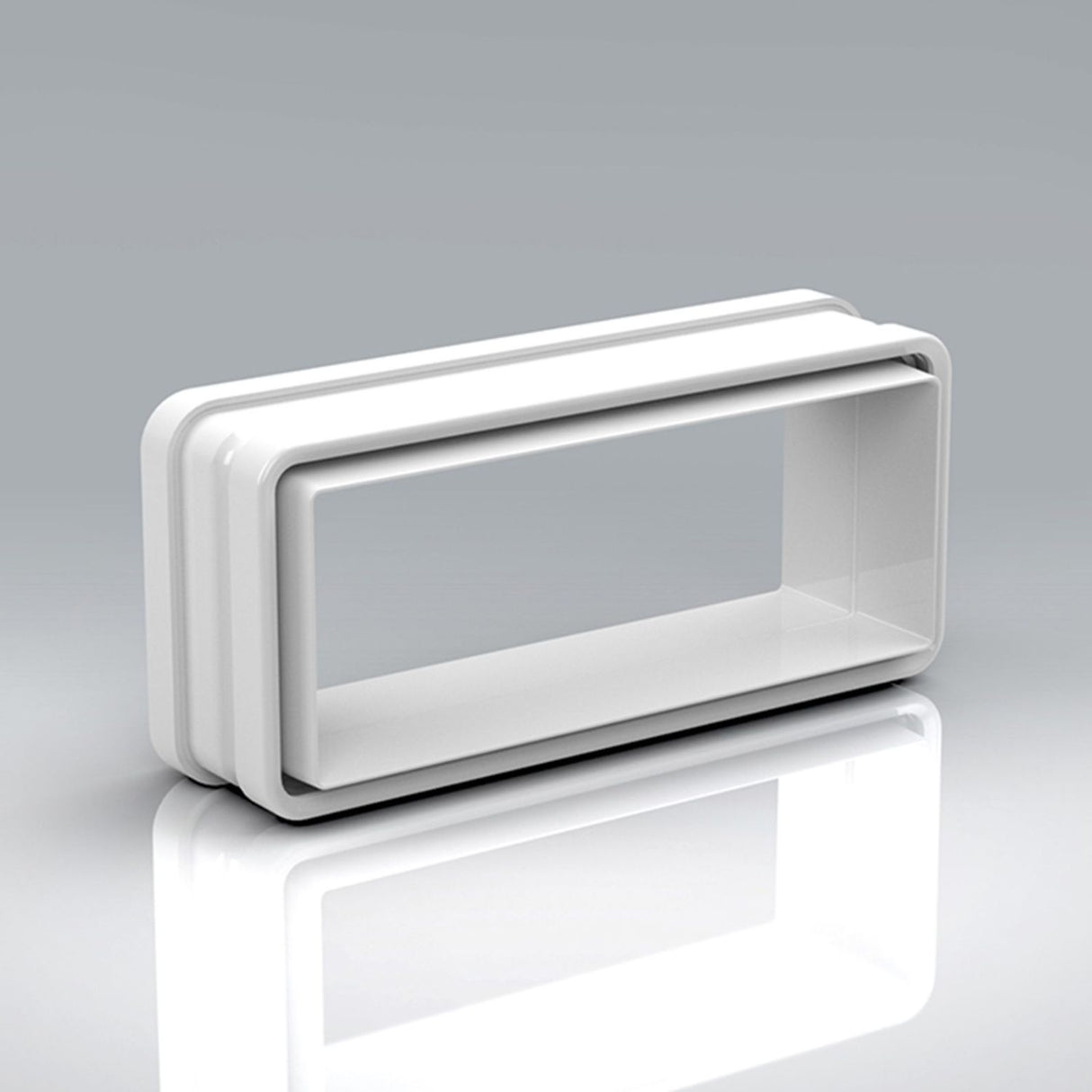 220x90mm Rectangular Self-Seal Coupler Duct to Fitting