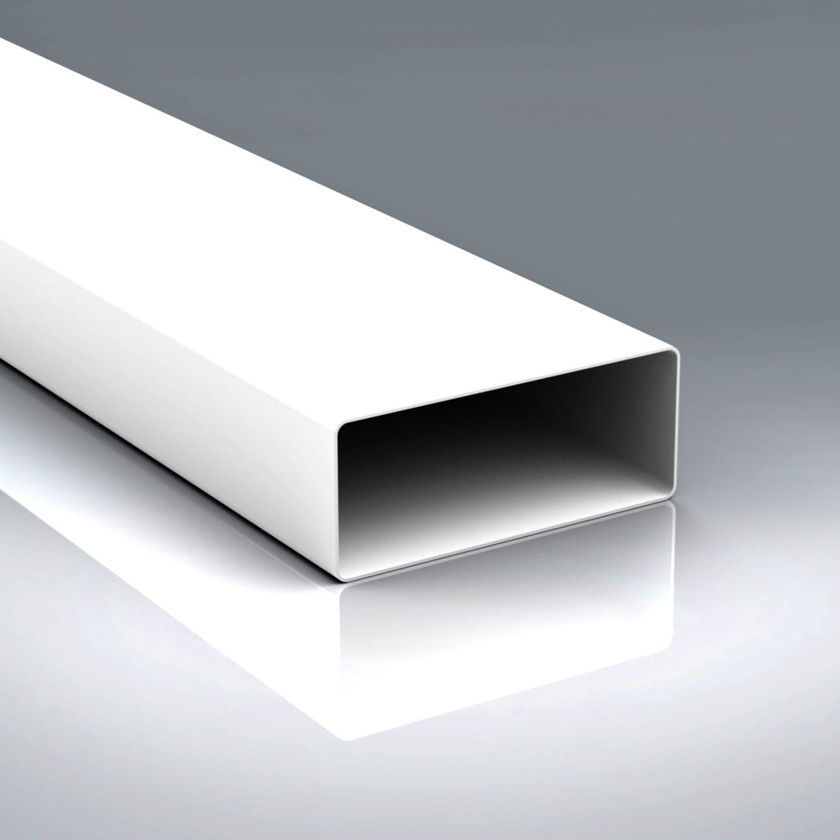 220x90mm x 2m Flat Channel Rectangular Ducting