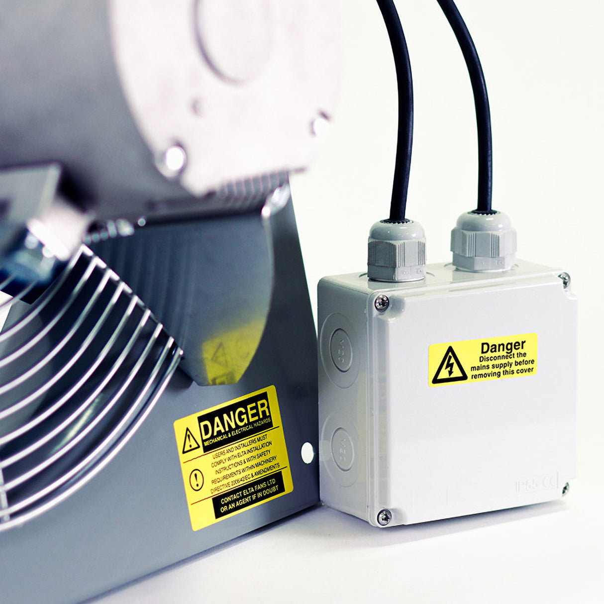 Elta Trade Compact SCP Plate Mounted Axial Flow Fan