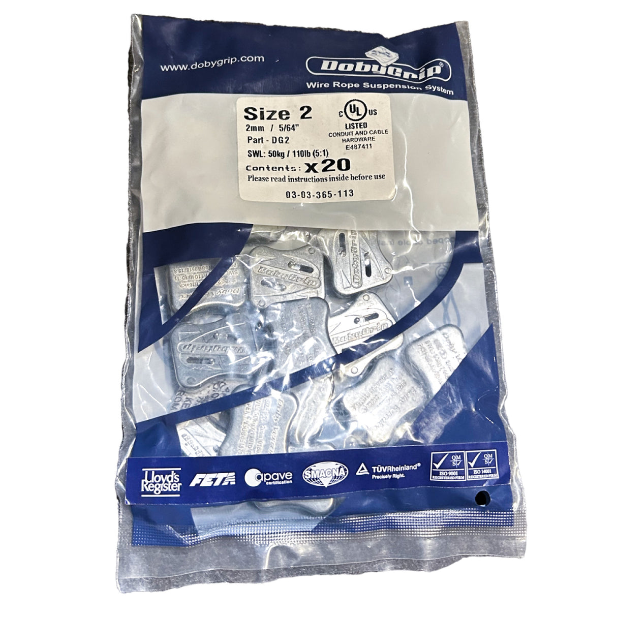 Dobygrip Locks (Pack of 20)