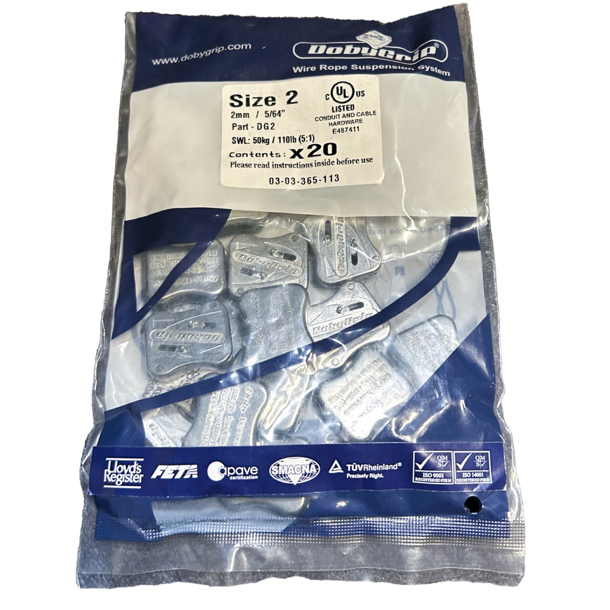 Dobygrip Locks (Pack of 20)