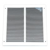 Pressed Steel Grille (White)