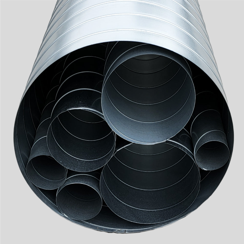 Spiral Tube Duct Custom Cut Lengths